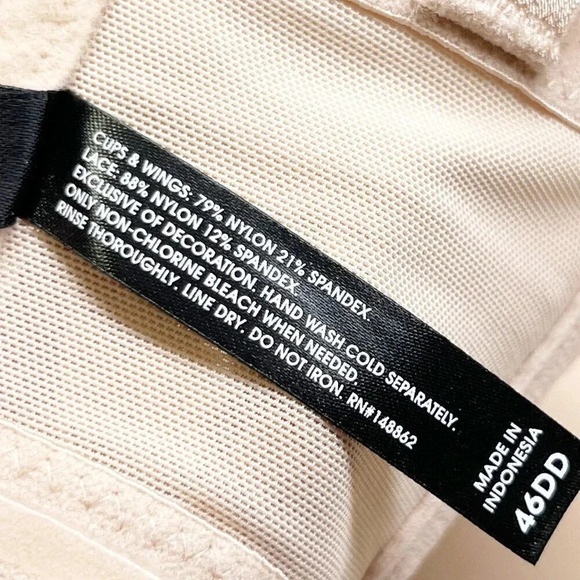 Torrid Tan Beige Push Up Strapless Bra - NO STRAPS INCLUDED - Women's Size 46DD - Picture 7 of 8